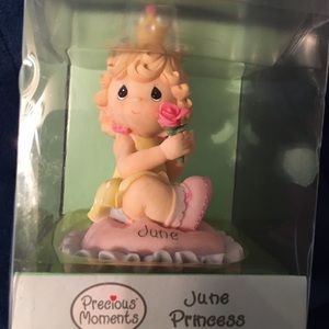 Precious Moments June Princess approx. 3 1/2 to 4” T. I didn’t remove from box